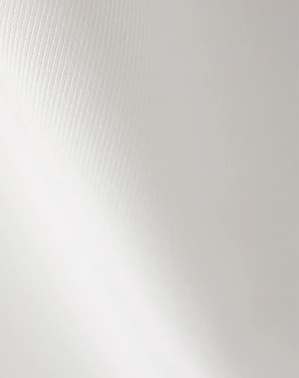 Camiseta crop slim doble tela blanca mujer - Image 9
