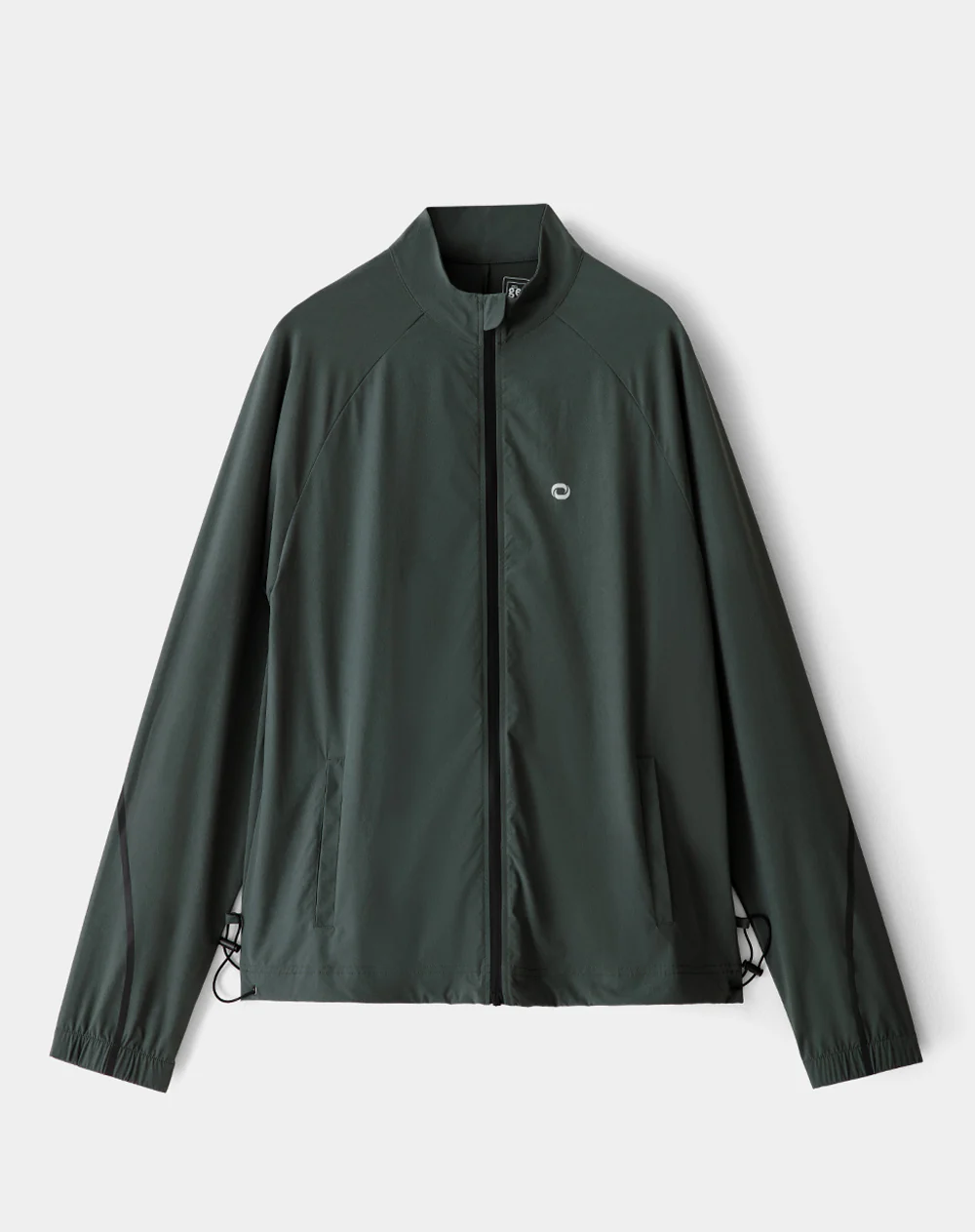Chaqueta rompevientos verde hombre - Image 6