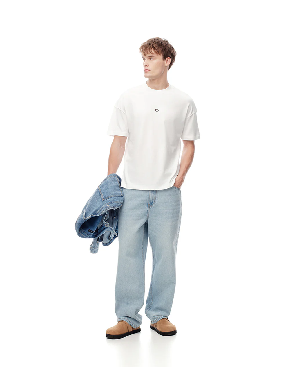 Camiseta regular algodón vainilla estampada unisex hombre - Image 8