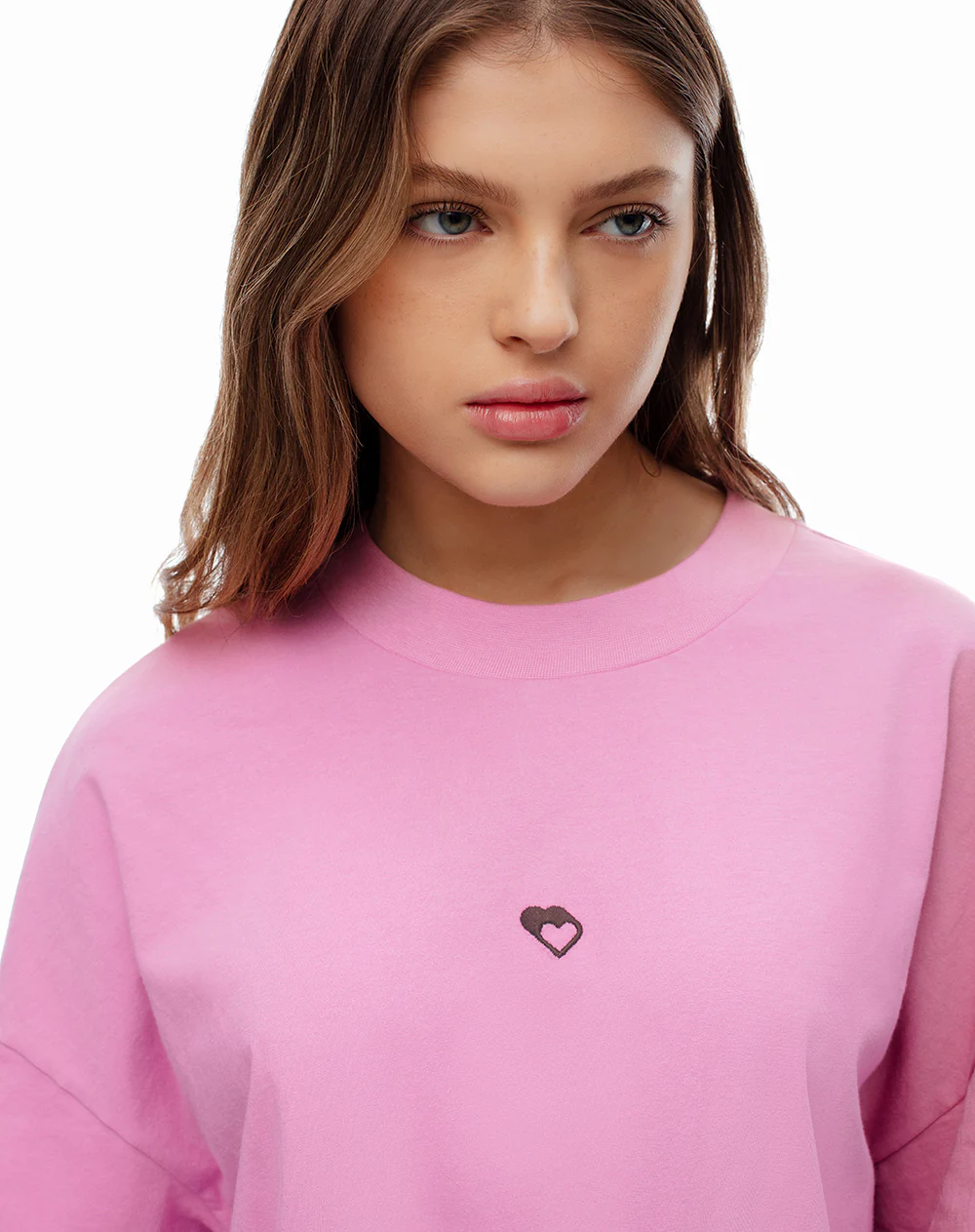 Camiseta regular algodón rosa estampada unisex hombre - Image 7