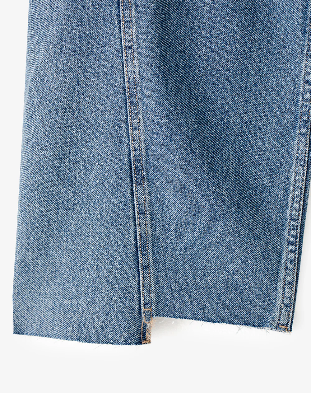 Jean wide leg tiro medio índigo medio mujer - Image 10