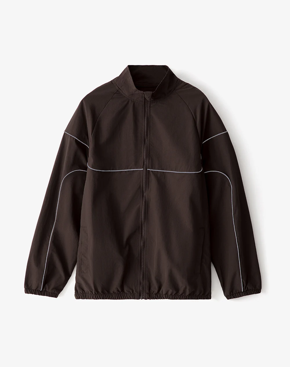 Chaqueta rompevientos café hombre - Image 6