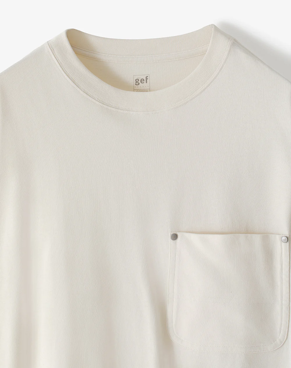 Camiseta regular algodón vainilla hombre - Image 6