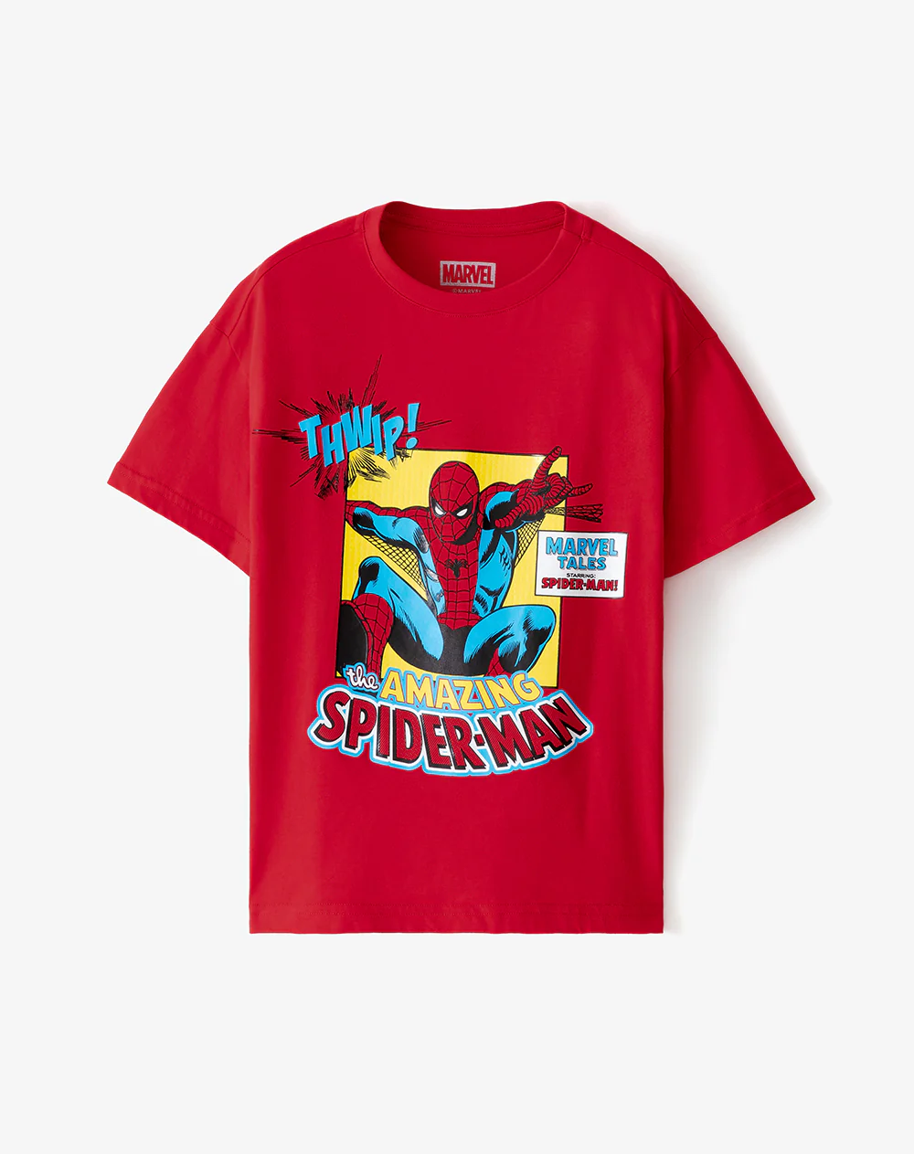 Camiseta regular Spider Man roja niño - Image 5