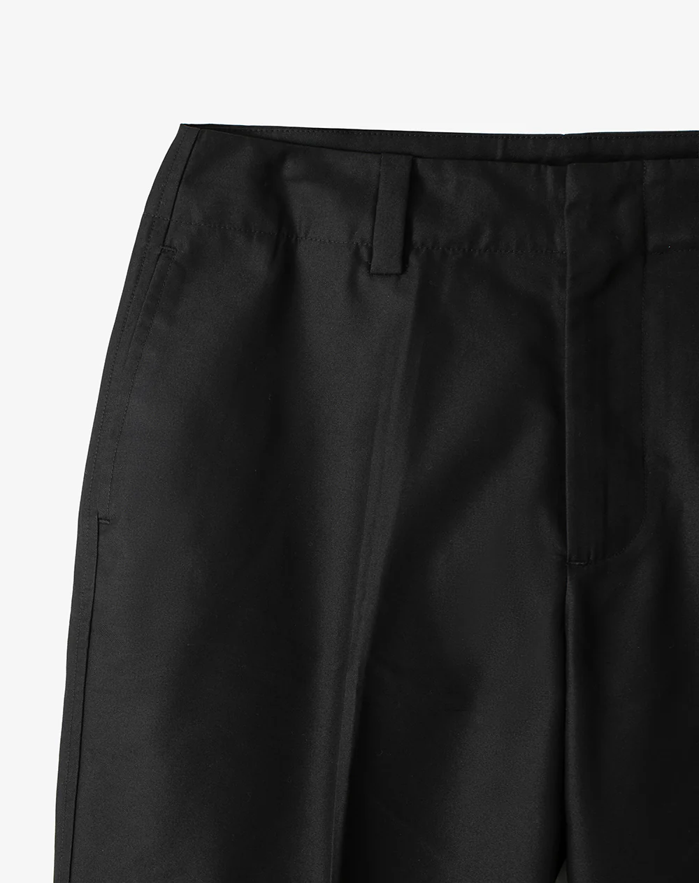 Pantalón culotte tiro medio negro mujer - Image 8