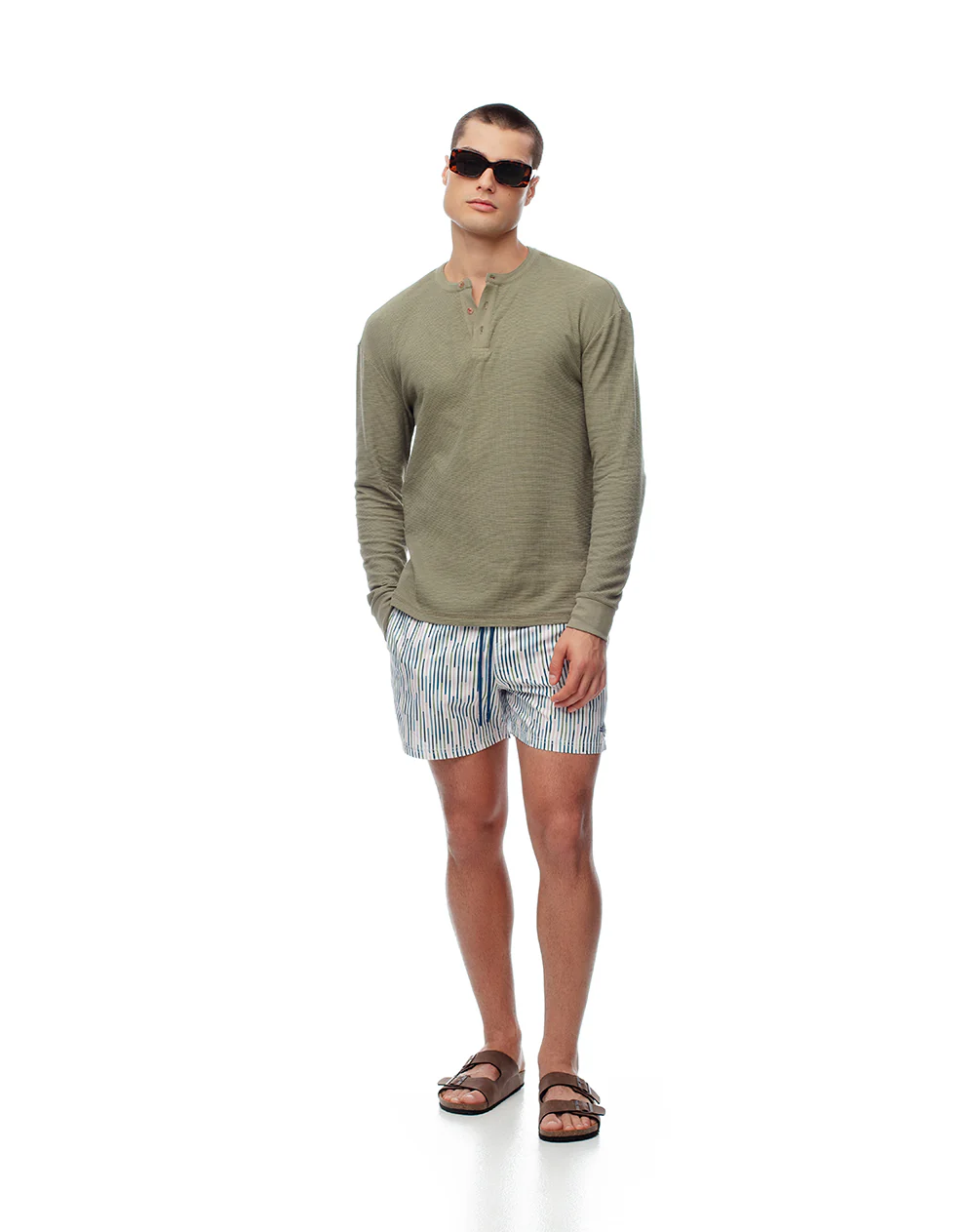 Pantaloneta de baño estampada hombre - Image 4