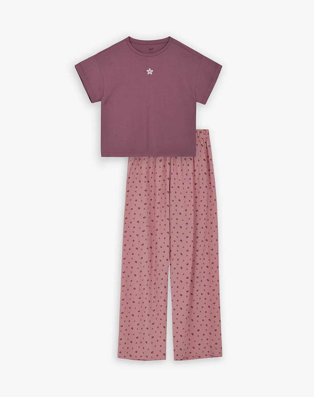 Camiseta + pantalón de pijama estampado niña - Image 6