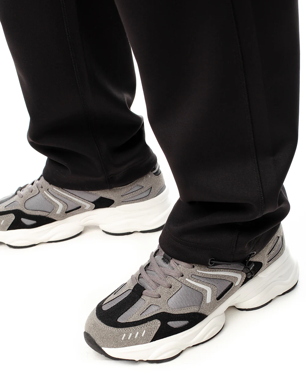 Pantalón relax secado rápido negro hombre - Image 5