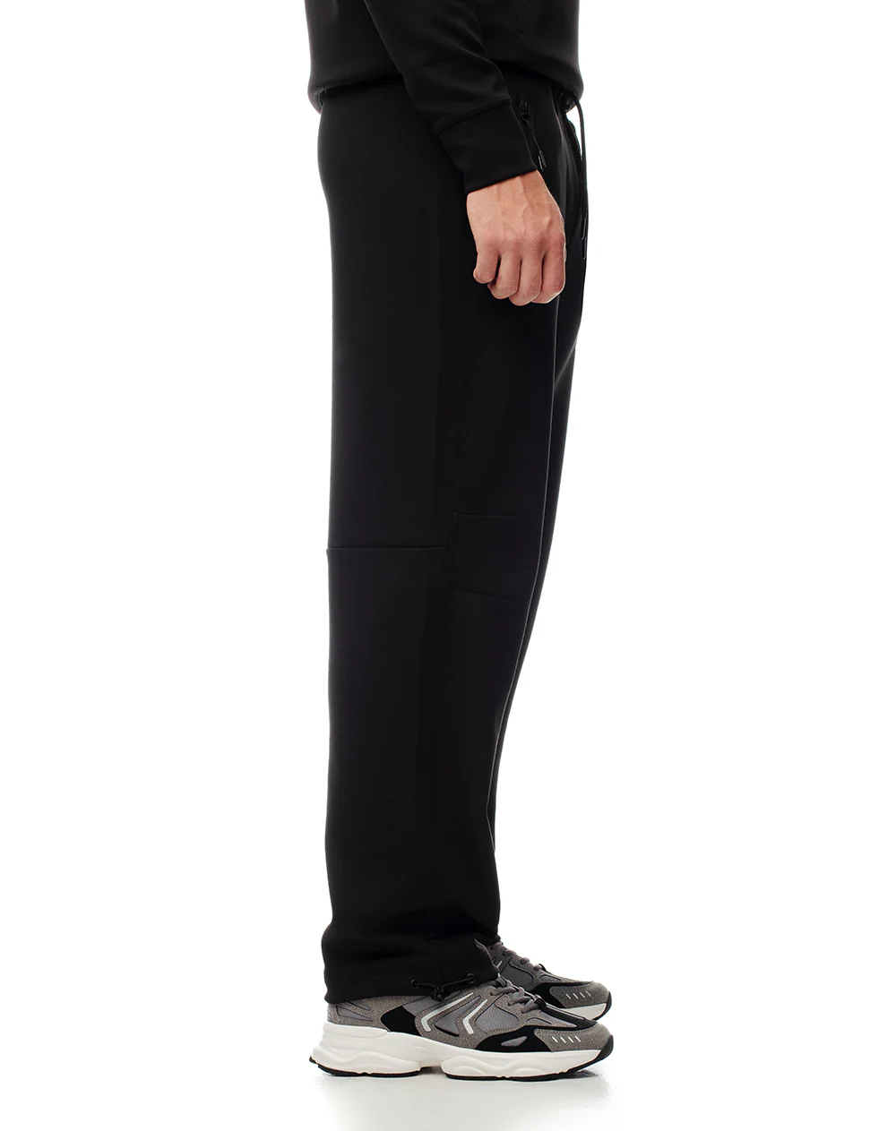 Pantalón relax secado rápido negro hombre - Image 6