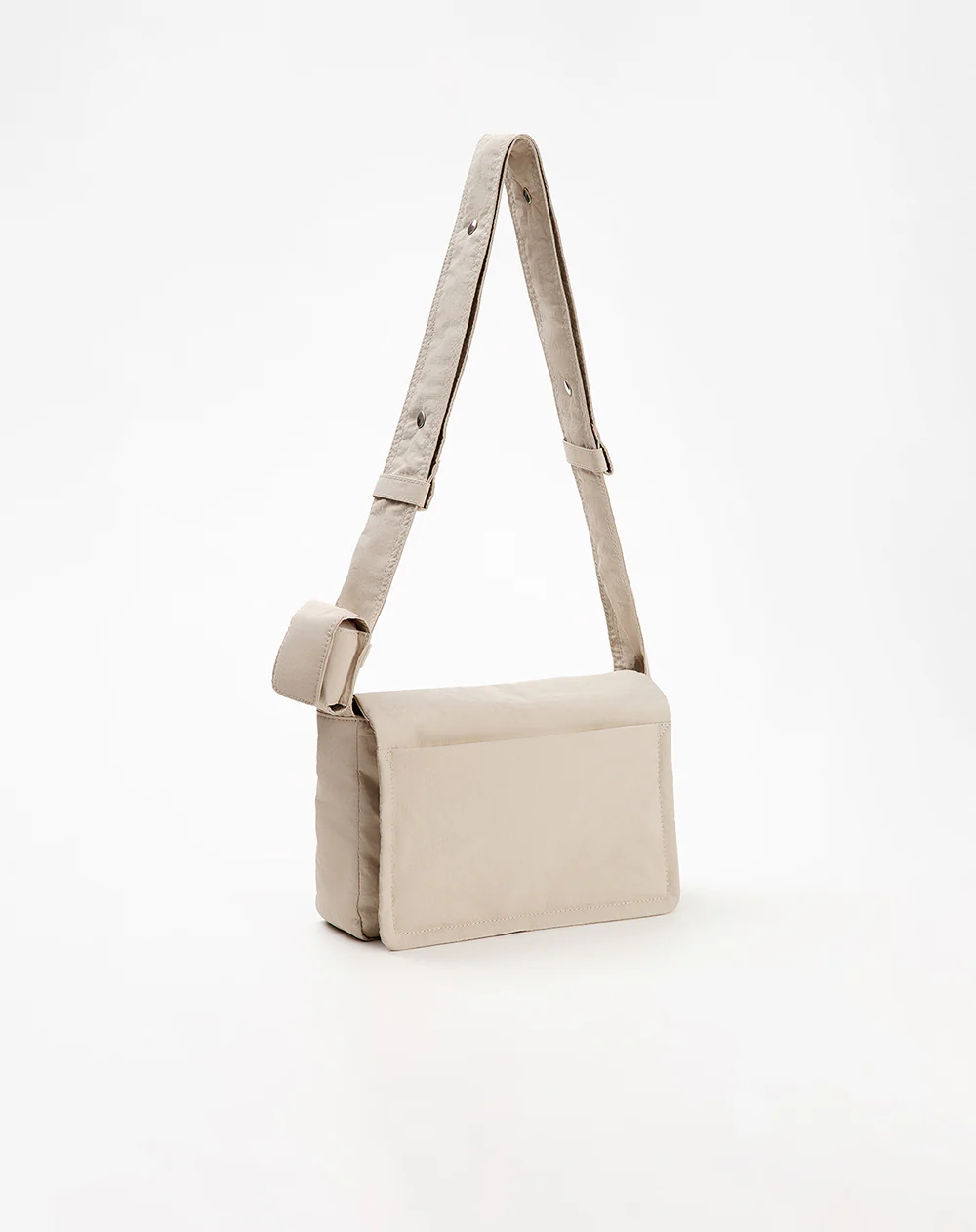Bolso bandolera crudo hombre