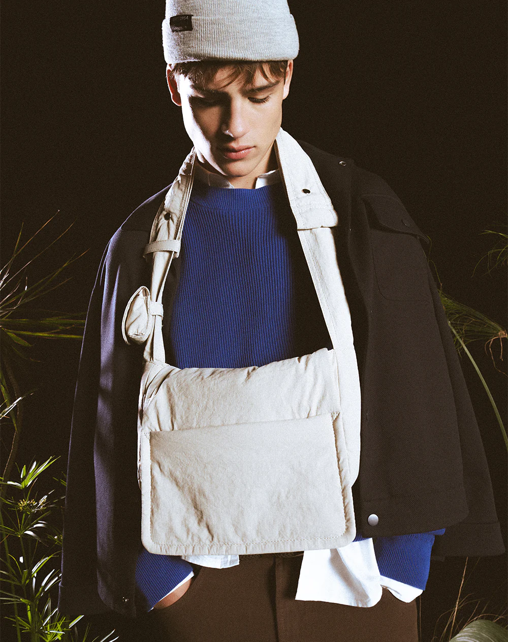 Bolso bandolera crudo hombre - Image 8