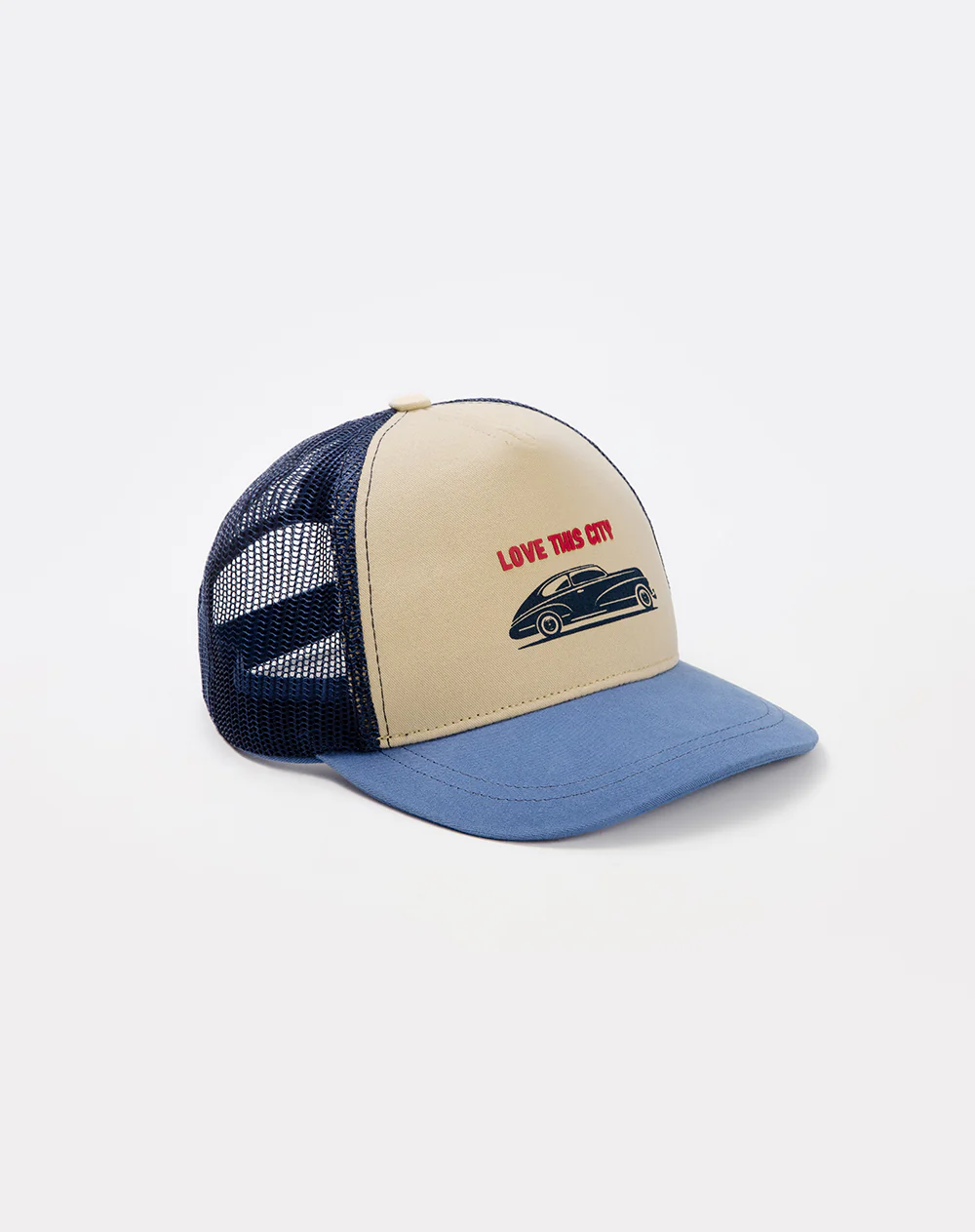 Gorra estampada multicolor niño