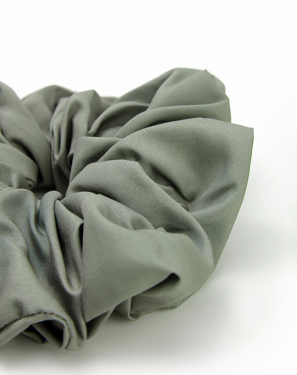 Scrunchie para el cabello verde mujer - Image 3