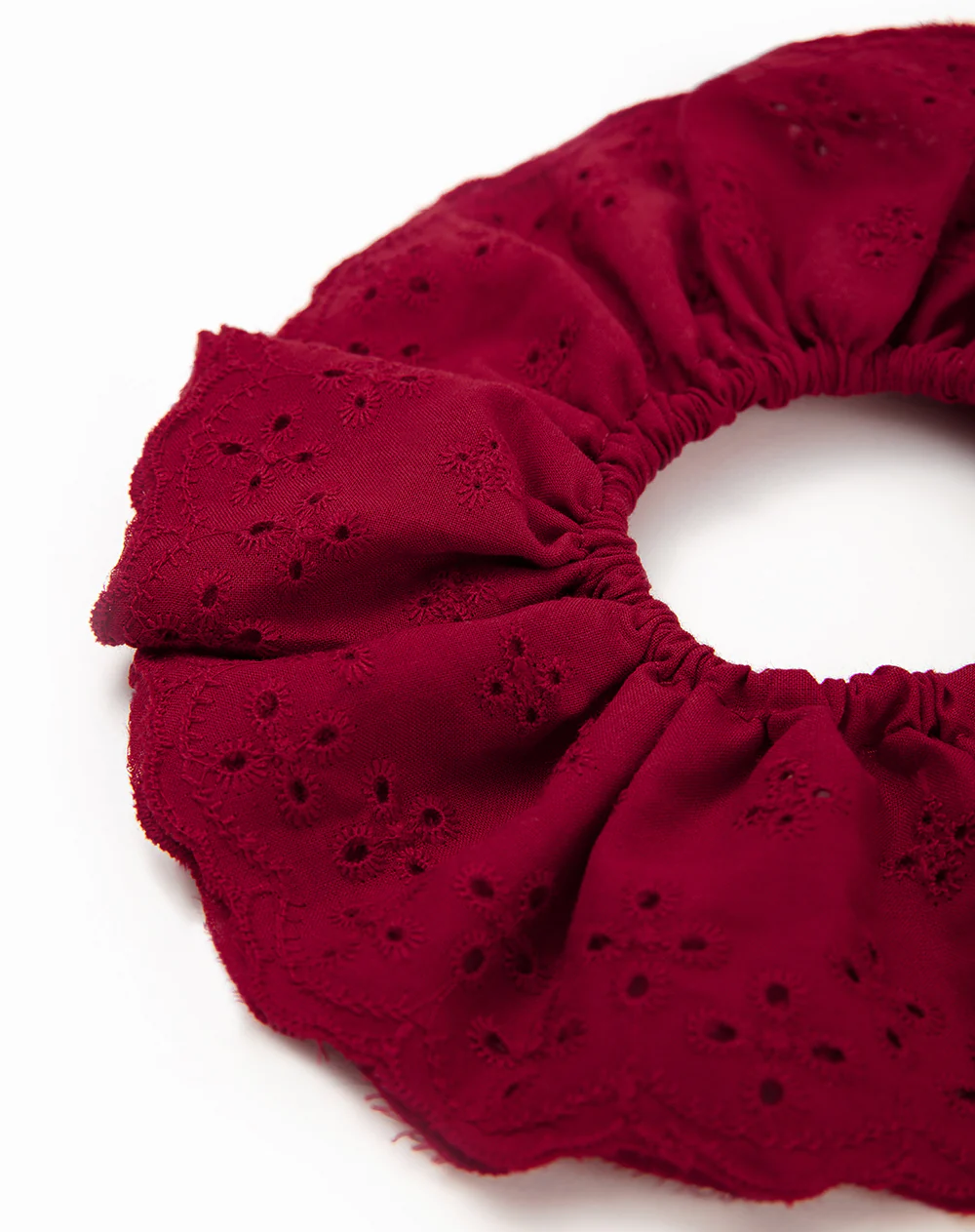 Scrunchie para el cabello rojo mujer - Image 2