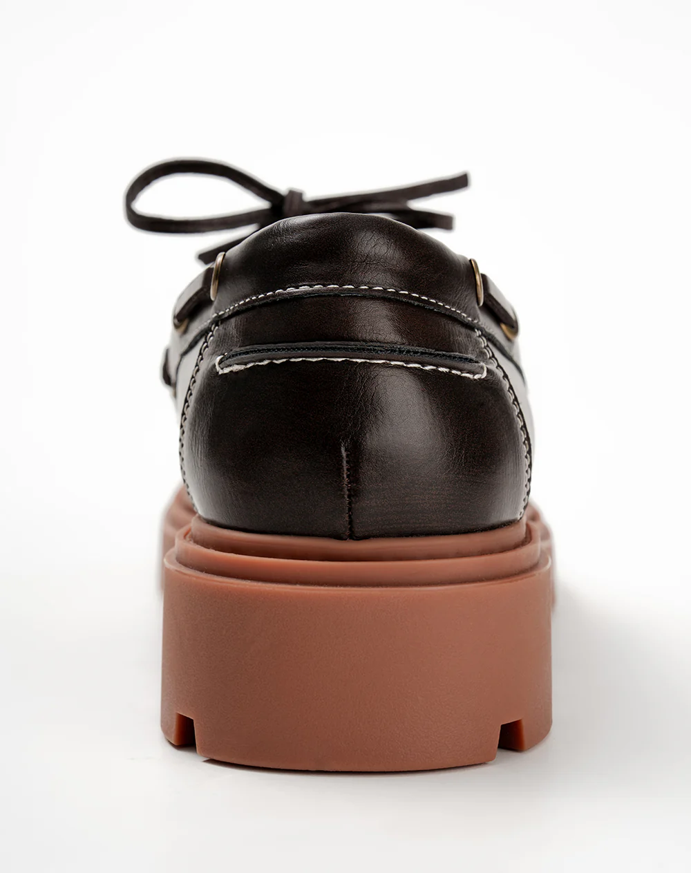 Mocasín chunky café mujer - Image 4