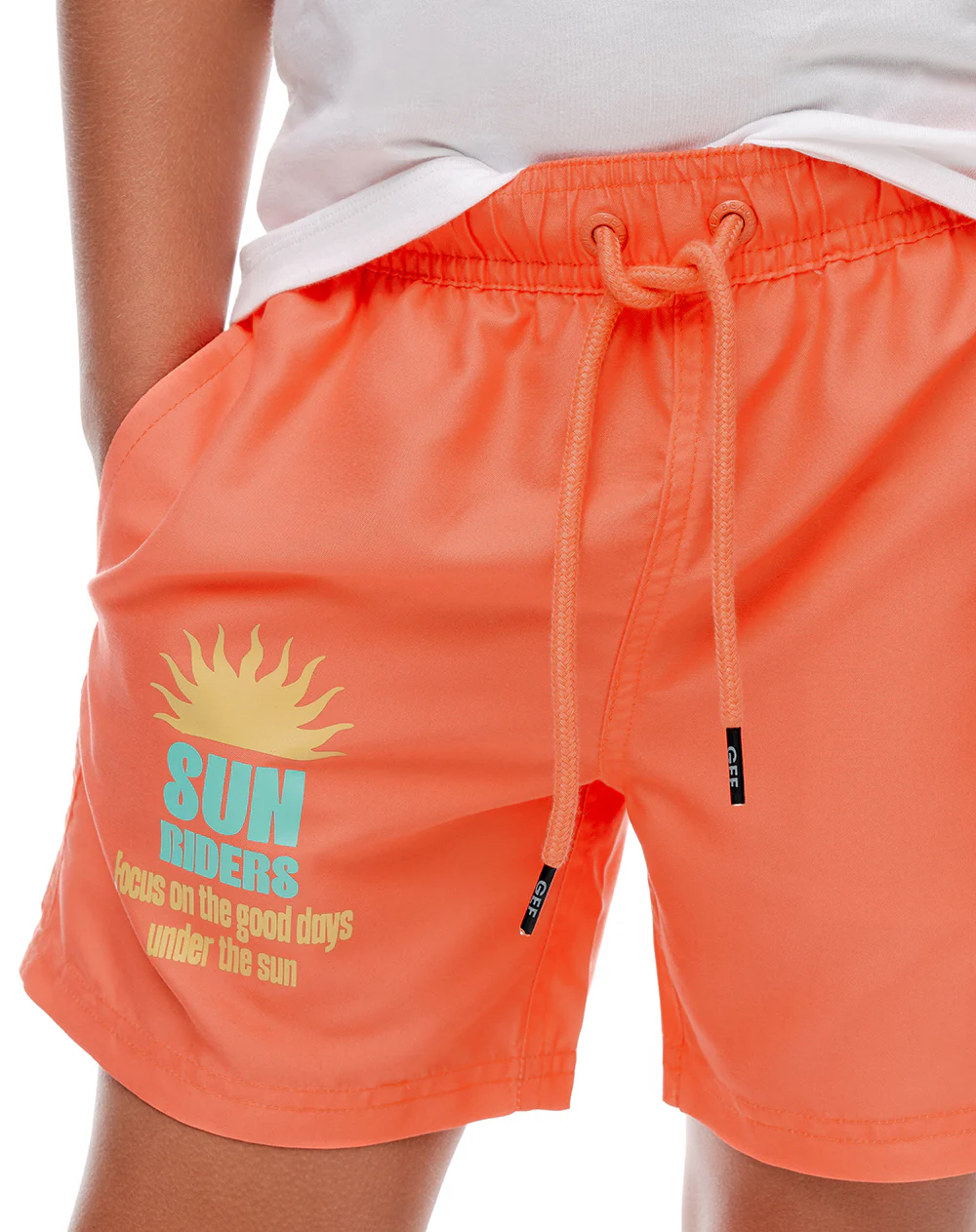 Short pantaloneta coral niño - Image 3