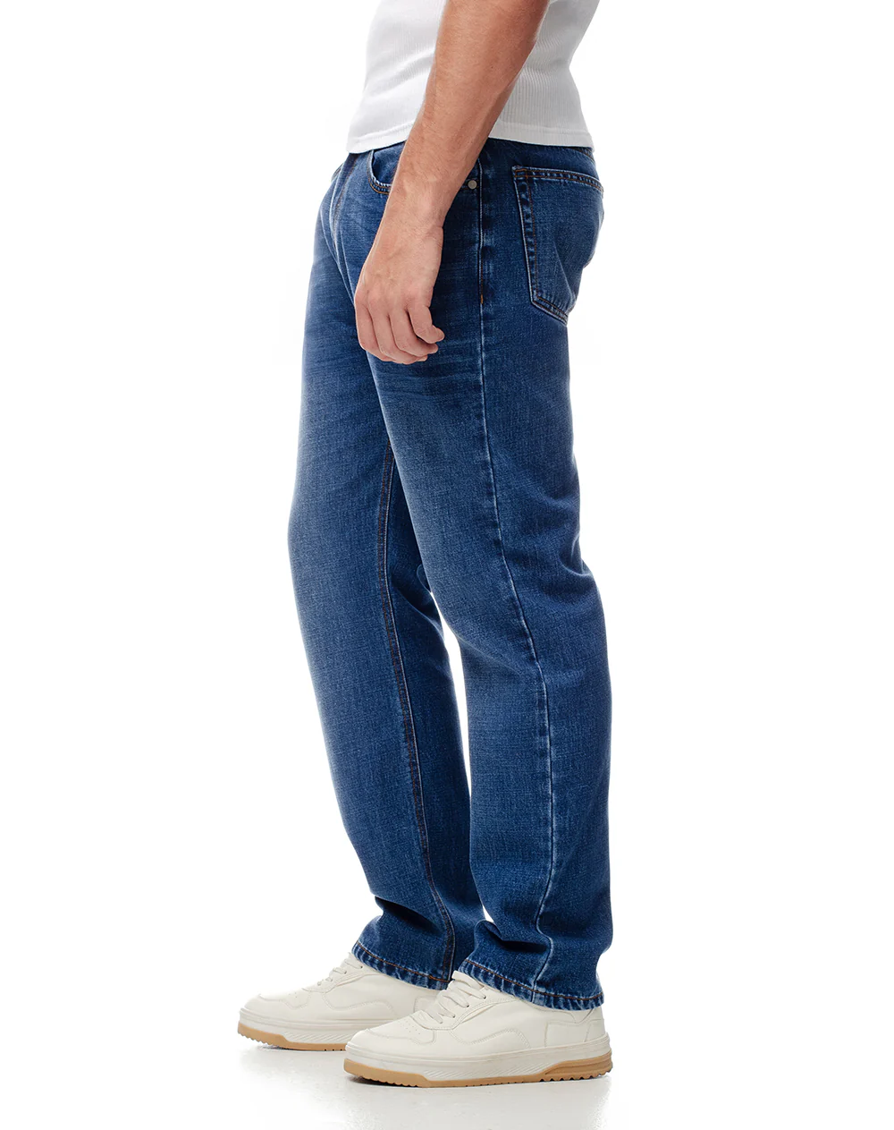 Jean regular índigo medio hombre - Image 3