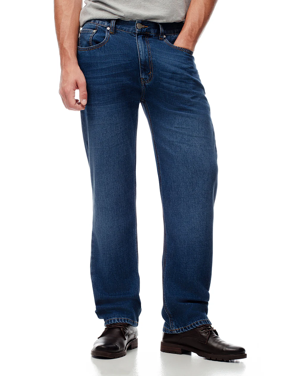 Jean regular índigo medio hombre - Image 4