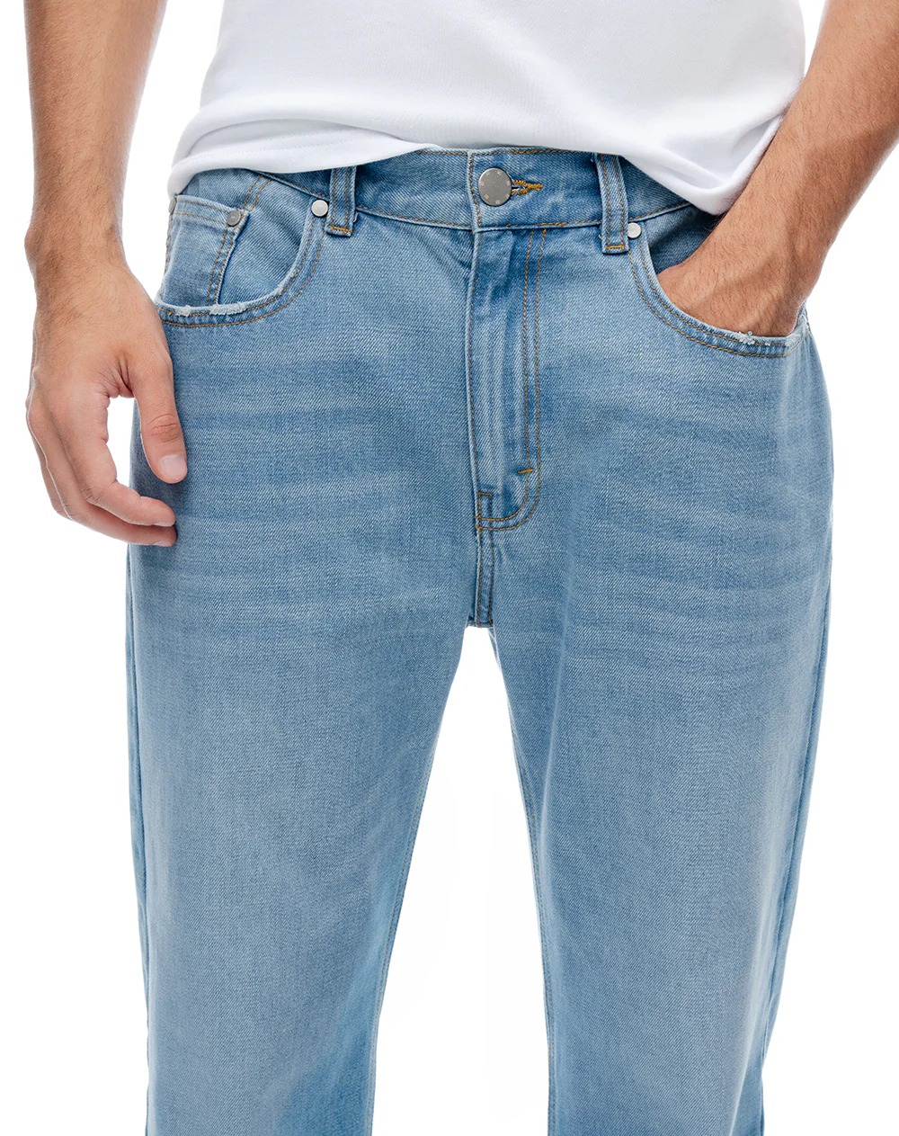 Jean regular índigo claro hombre - Image 6