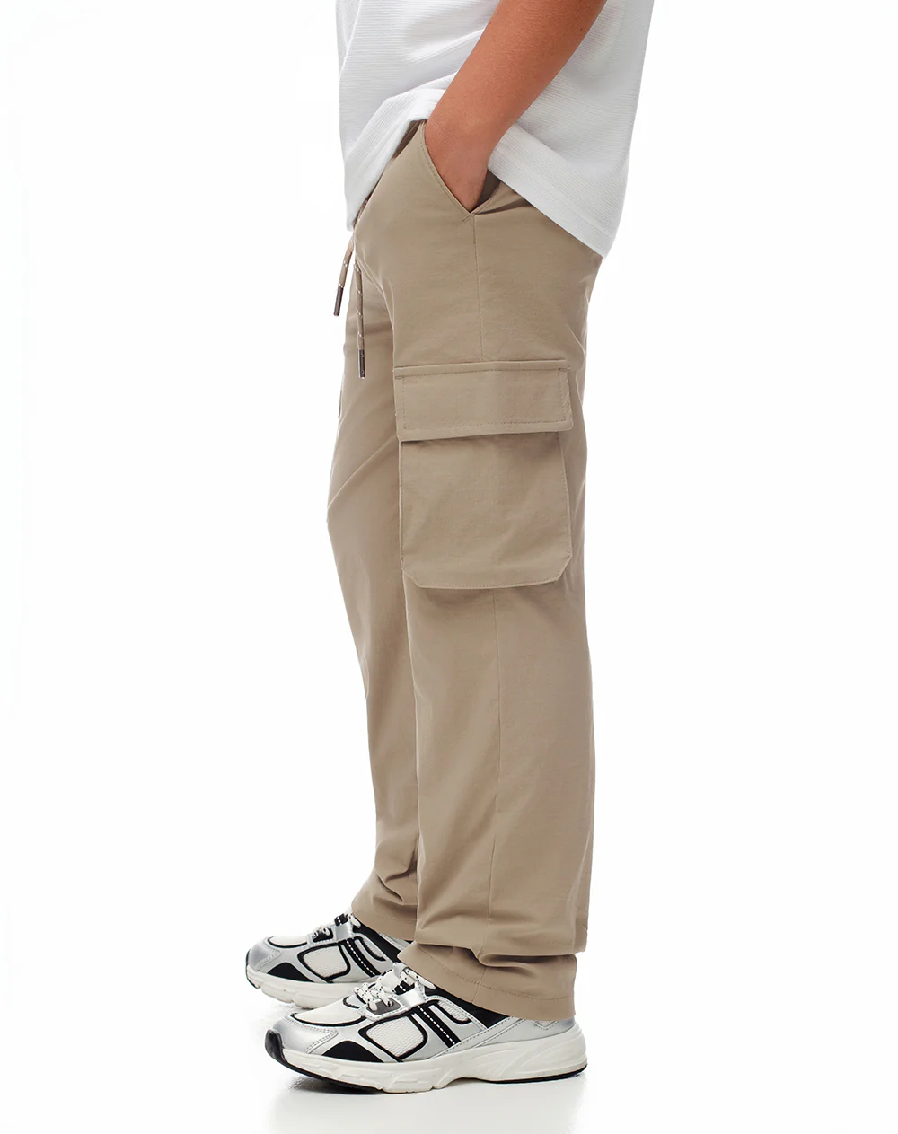 Pantalón tipo cargo habano niño - Image 5