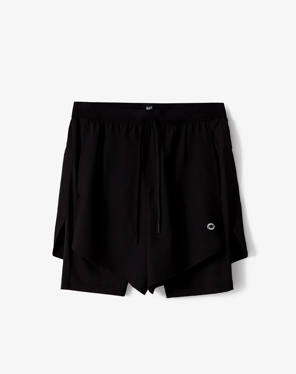 Pantaloneta deportiva negro hombre - Image 7