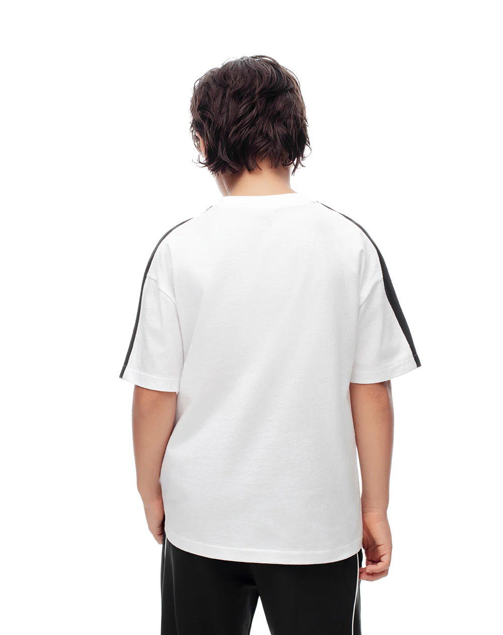 Camiseta regular blanca niño - Image 2