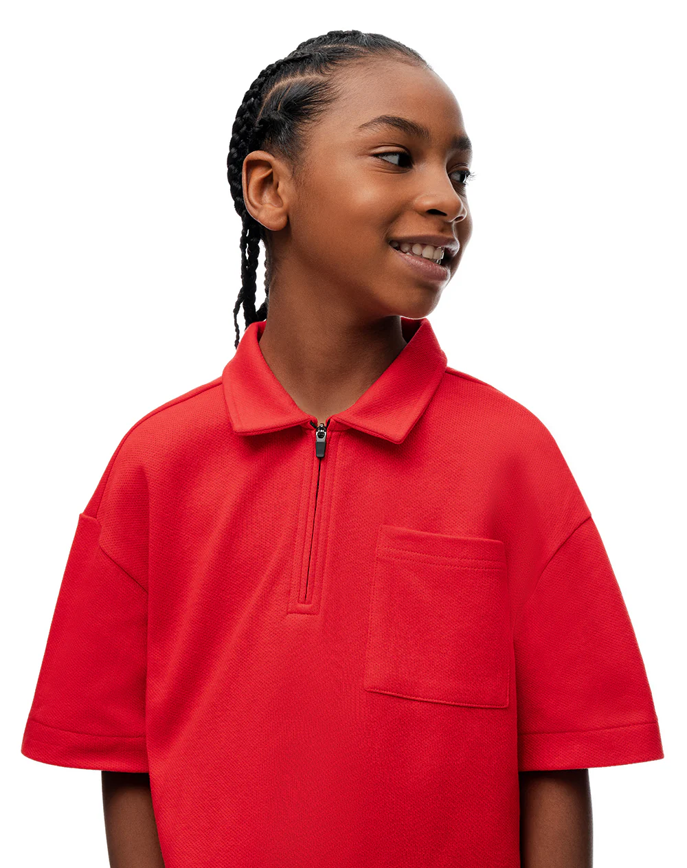 Polo regular roja niño - Image 3