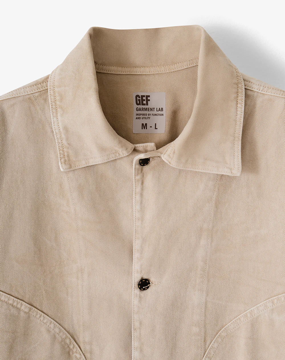 Chaqueta tipo trucker denim café hombre - Image 9