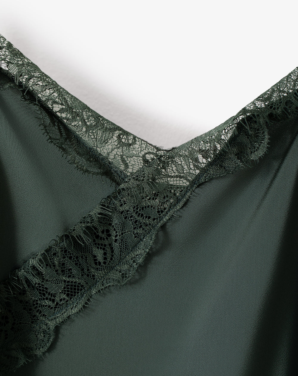 Top en tiras delgadas soporte ligero verde mujer - Image 7