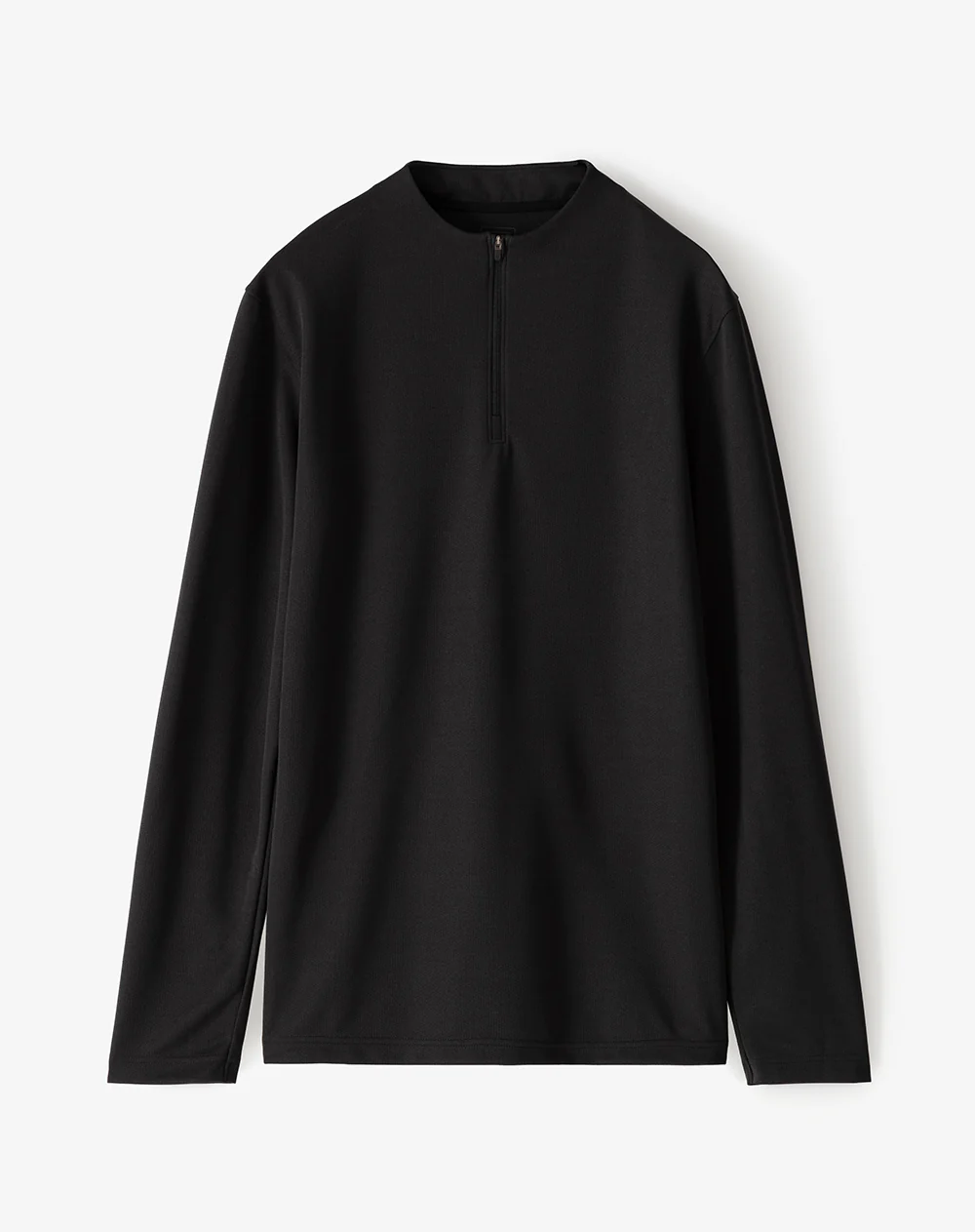 Buzo regular half zip negro hombre - Image 5