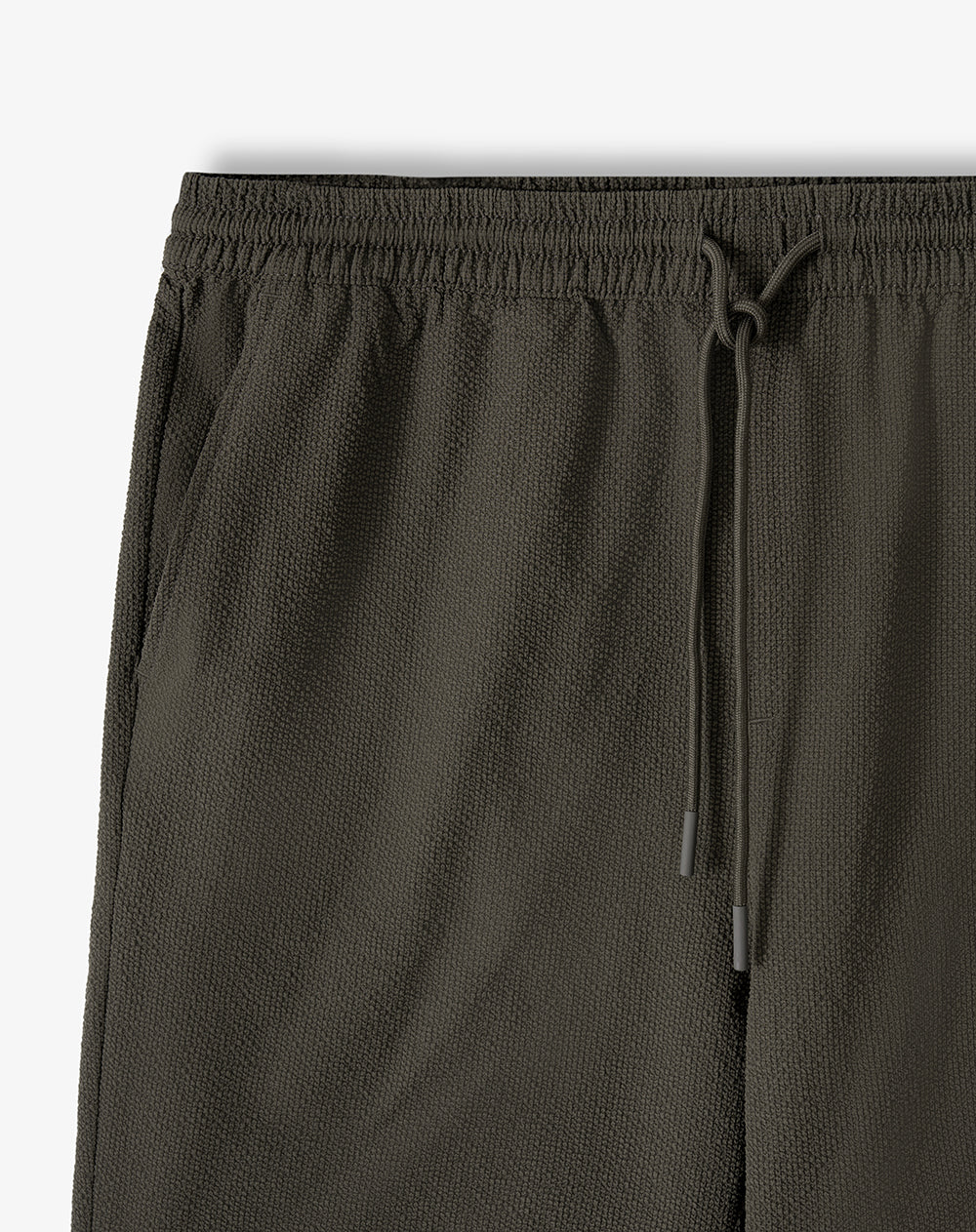 Pantaloneta de baño regular café hombre - Image 7
