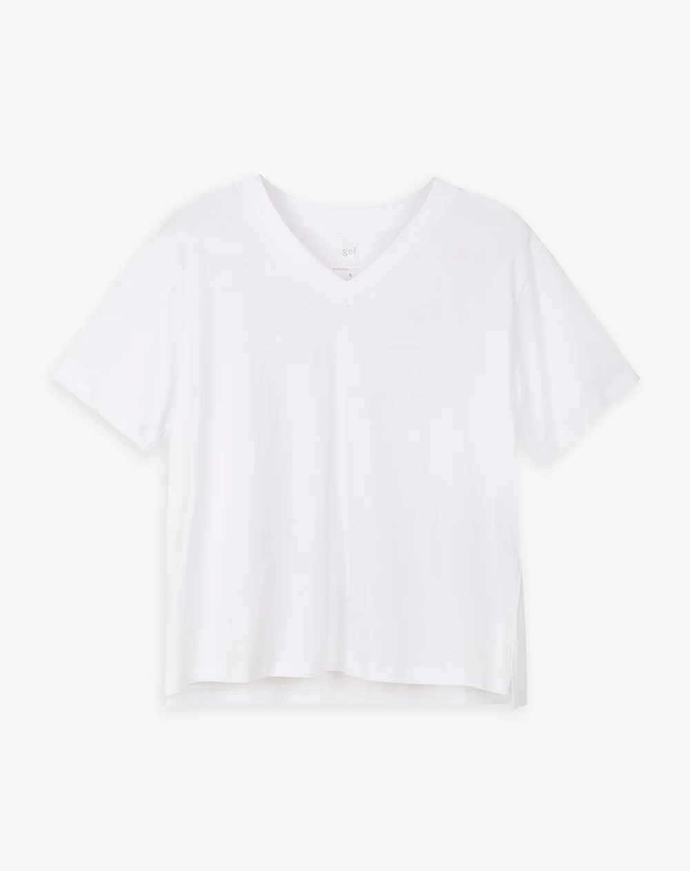 Camiseta relax blanca mujer - Image 6