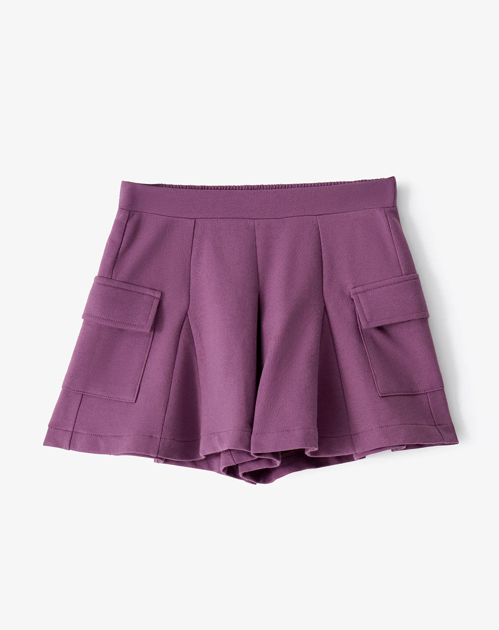 Short tiro alto morado niña - Image 6