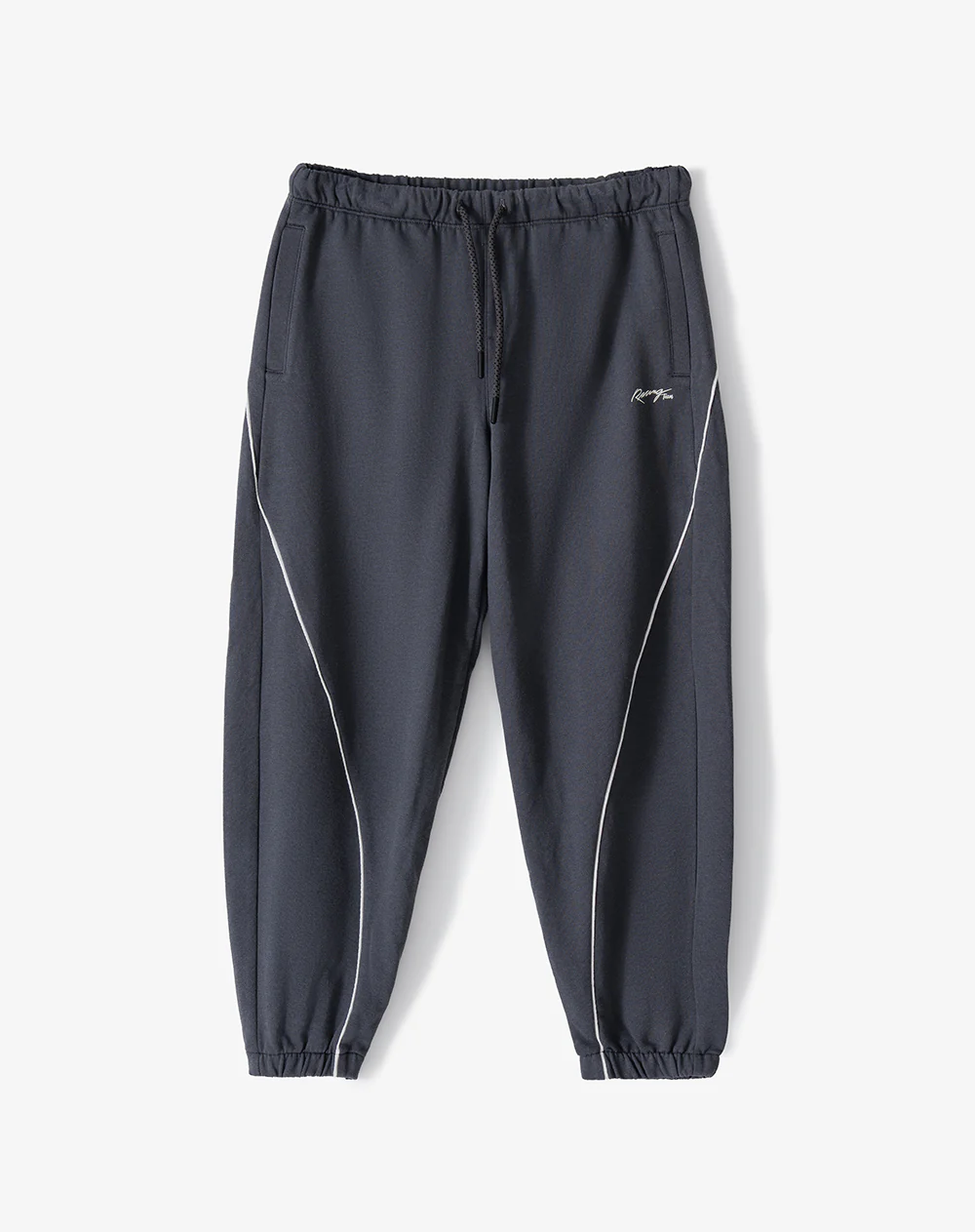 Jogger regular tiro medio gris niño - Image 6