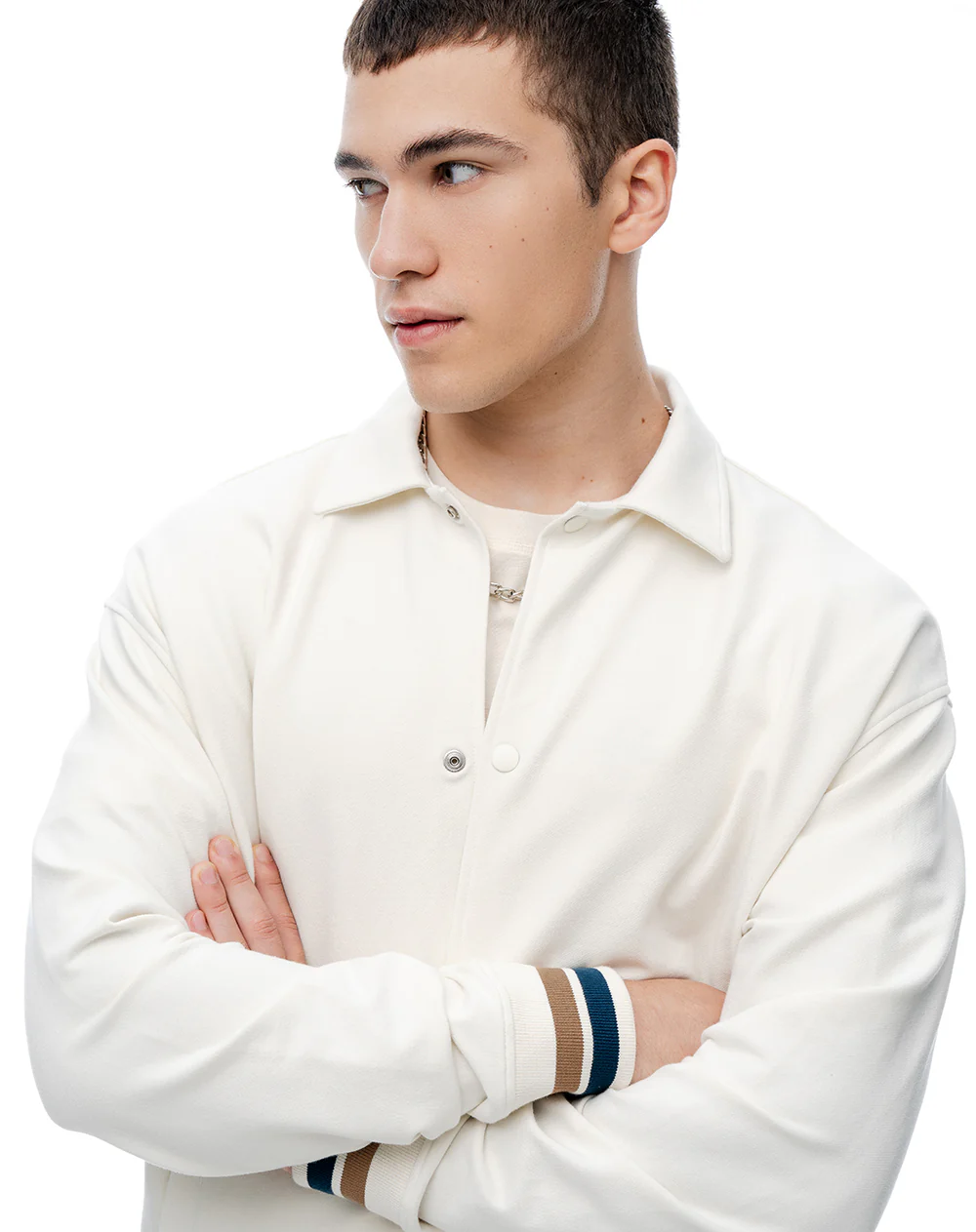Chaqueta regular vainilla hombre - Image 3