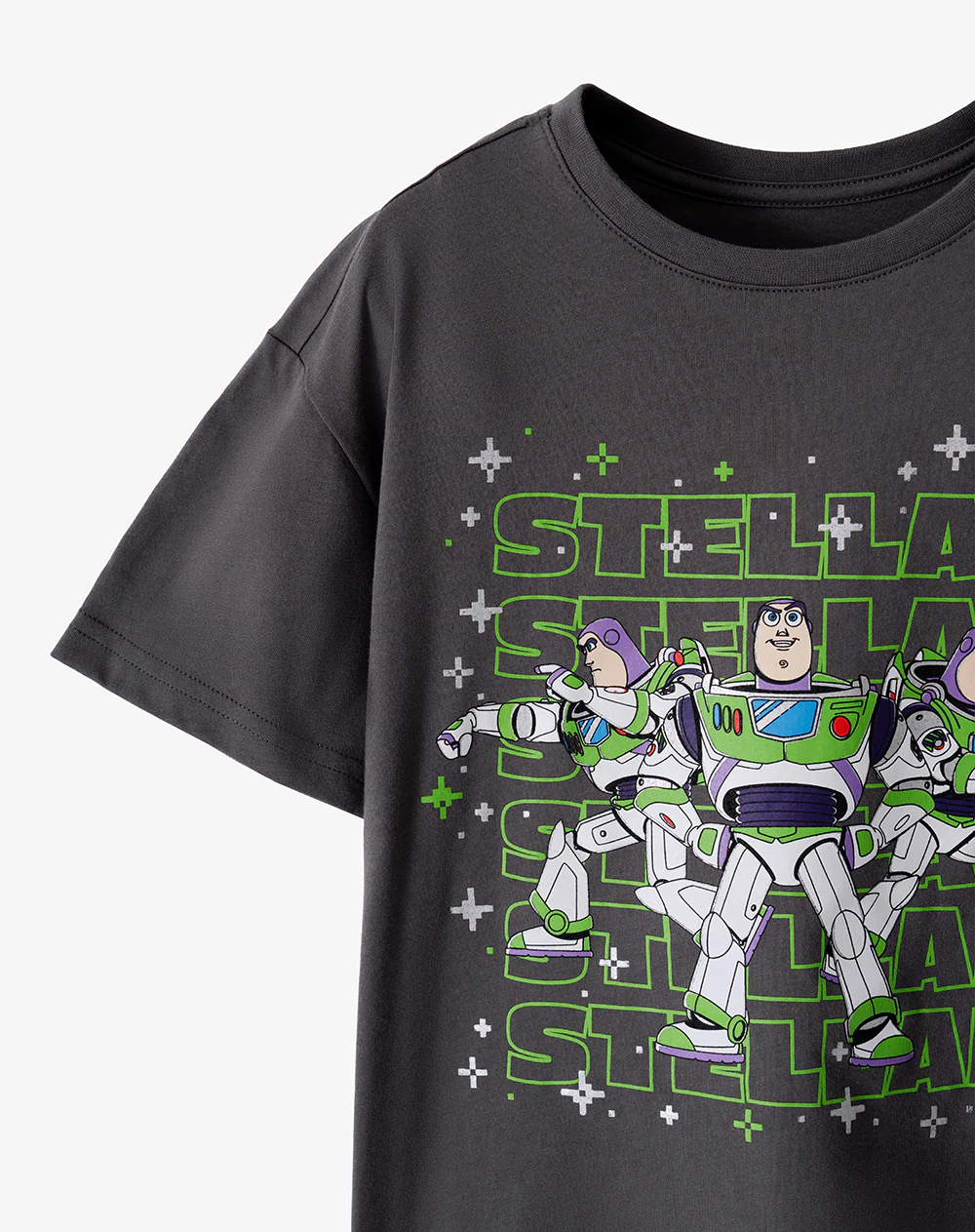 Camiseta regular Toy Story 5 gris niño - Image 6