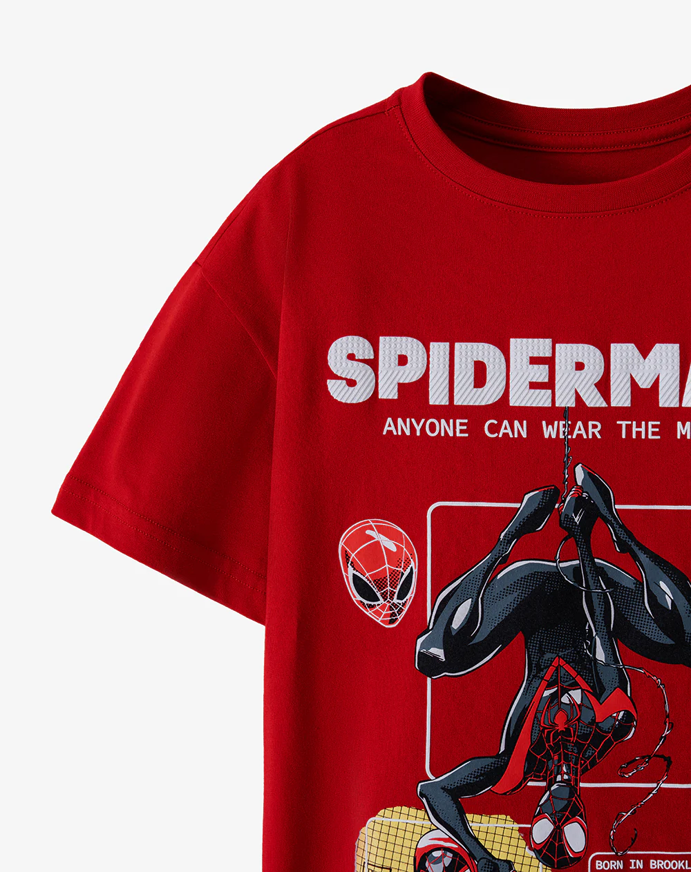 Camiseta regular Spiderman roja niño - Image 6