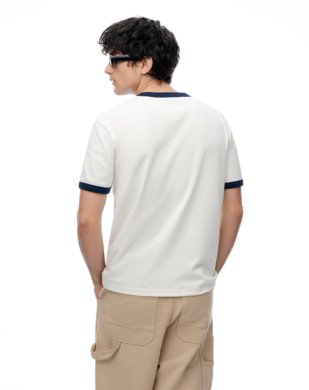 Camiseta regular vainilla hombre - Image 2