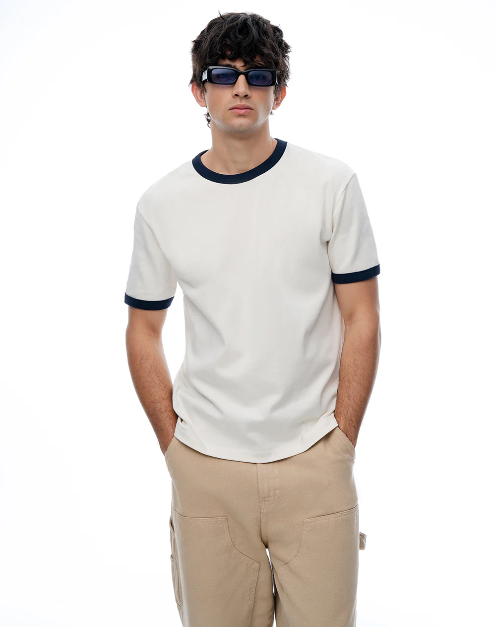 Camiseta regular vainilla hombre - Image 3