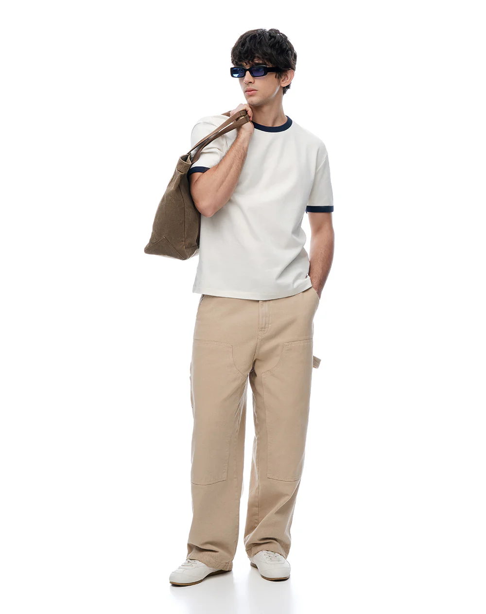 Camiseta regular vainilla hombre - Image 4