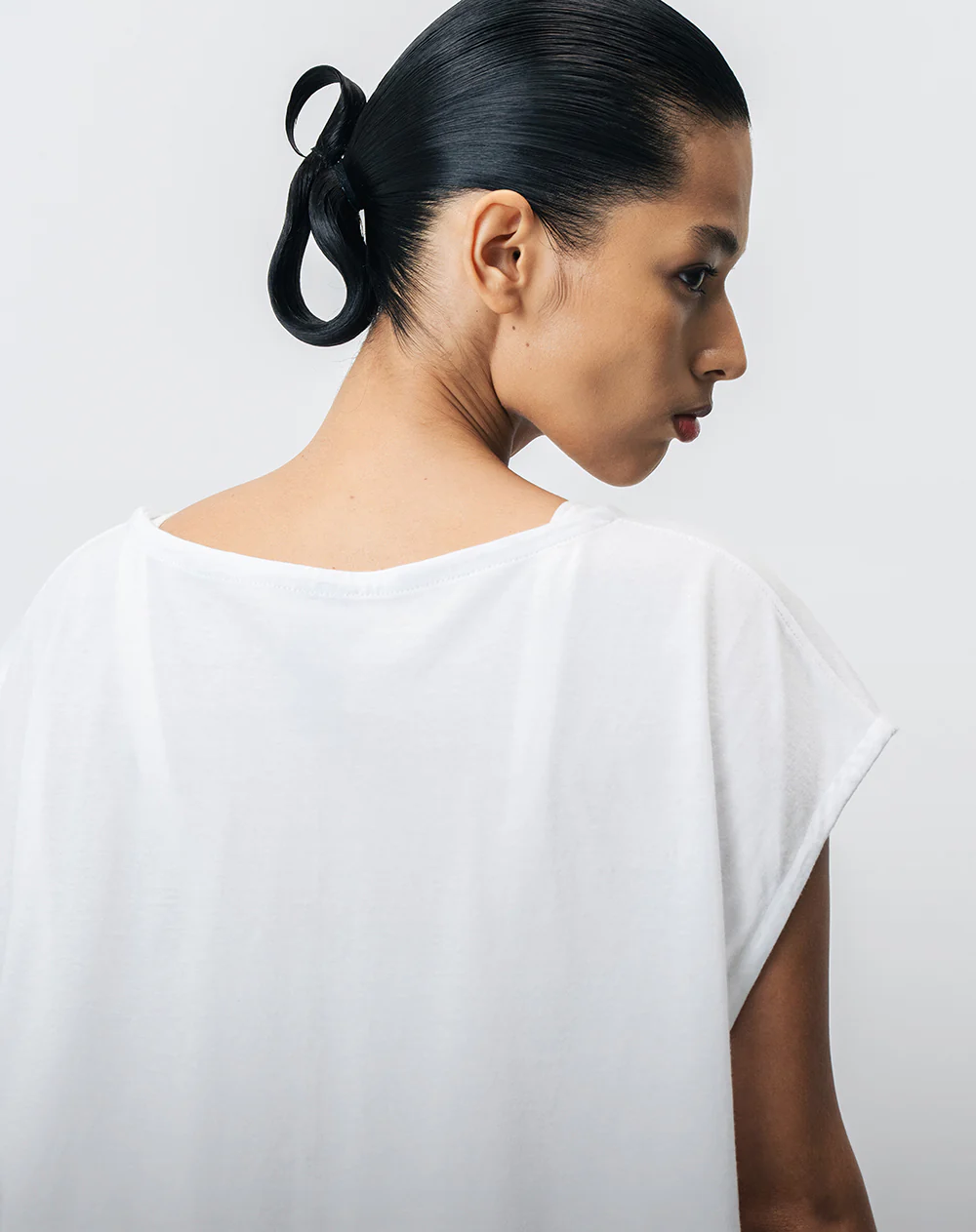 Camiseta crop oversize Gef x Alejandro Crocker mujer - Image 4