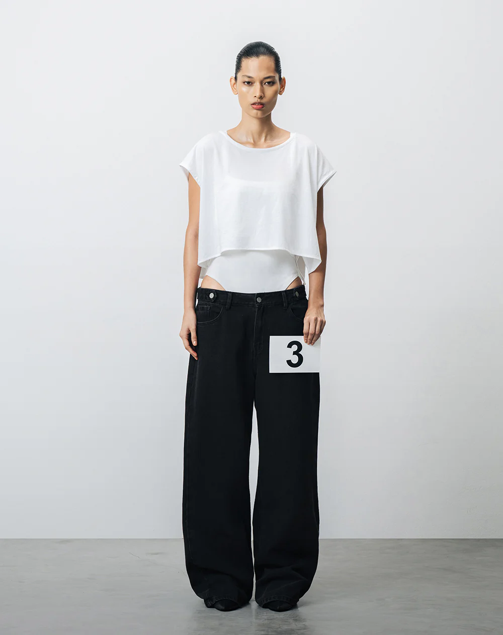 Camiseta crop oversize Gef x Alejandro Crocker mujer - Image 6
