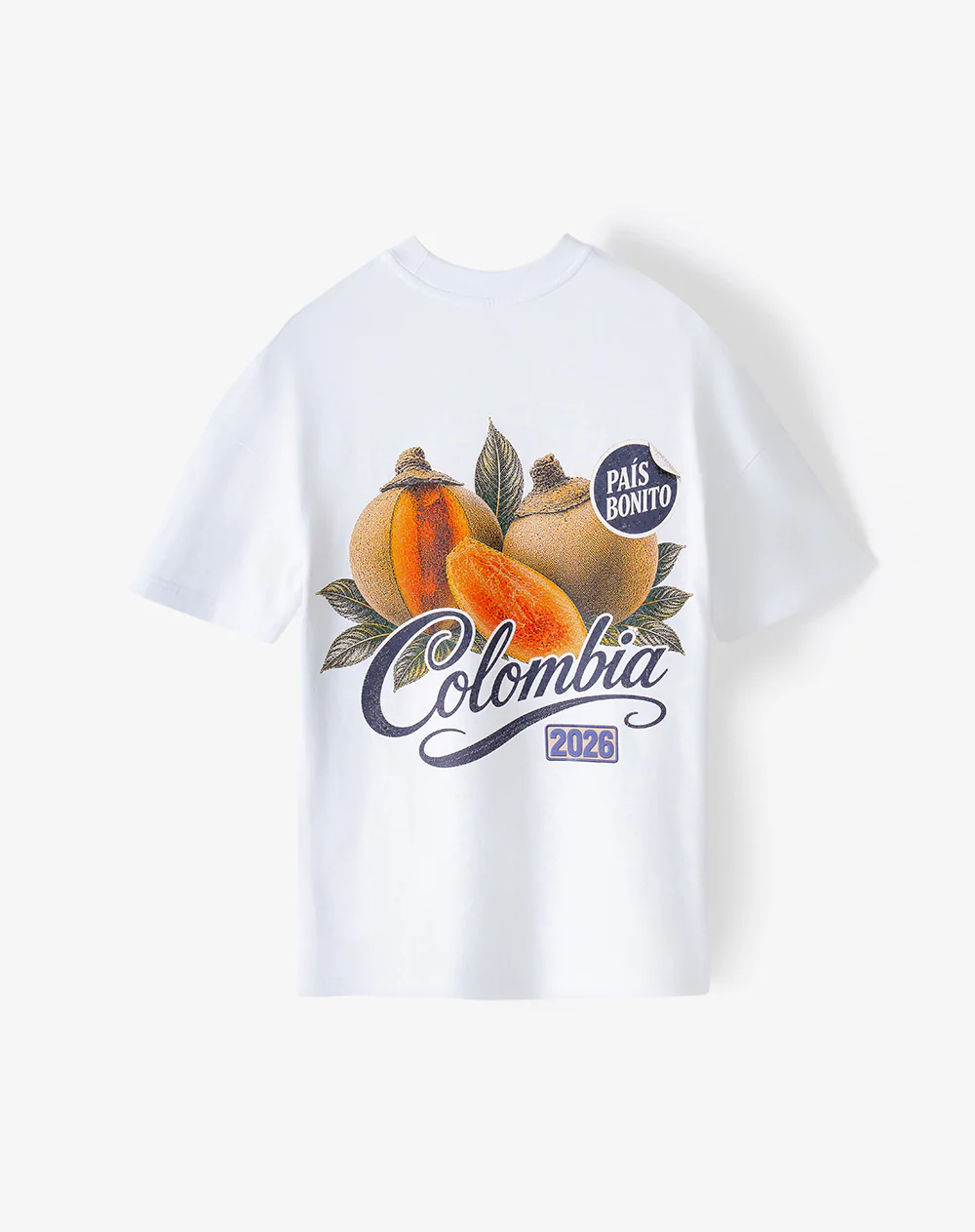 Camiseta Colombia país bonito blanca unisex hombre - Image 10